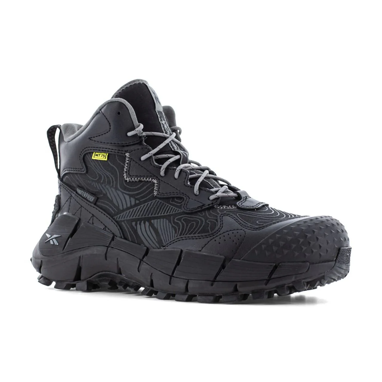 Reebok Men's Zig Kinetica Edge II Waterproof EH Met Guard Composite Toe Work Shoes, Black, RB3022 - Image 2