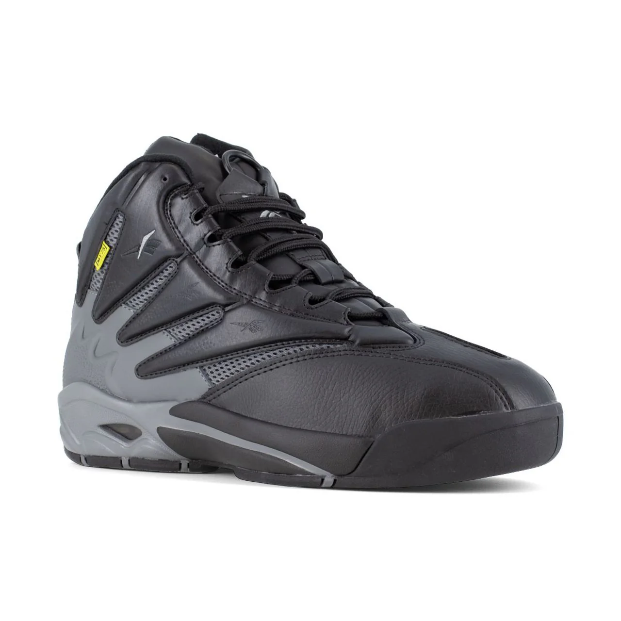 Reebok Men's The Blast EH Composite Toe Work Sneakers, Black and Dark Grey RB9406 - Image 2