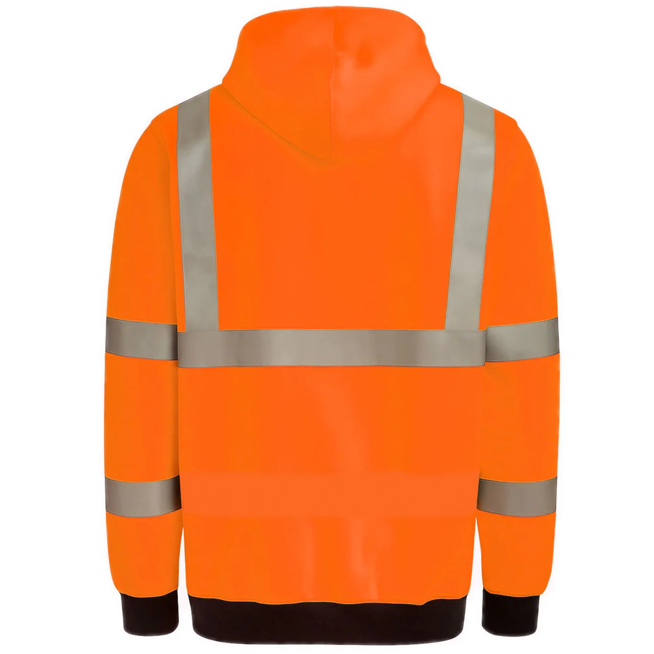 OccuNomix Type R Class 3 High-Vis Zip Hooded Sweatshirt - LUX-SWT3HZ - Image 4
