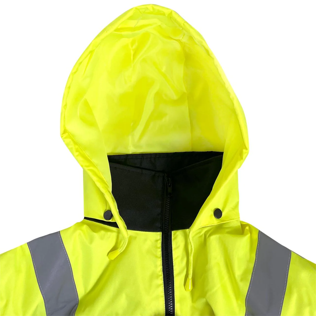 Rugged Blue Type R Class 3 High-Vis Bomber Jacket - High Vis Yellow - Image 5
