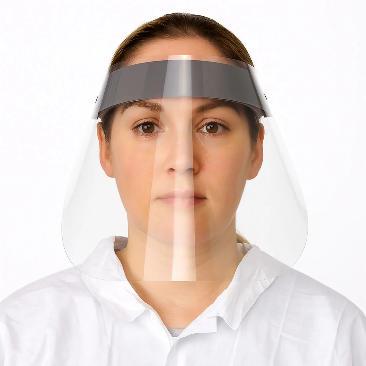 Rugged Blue Protective Face Shield - 10 Pack