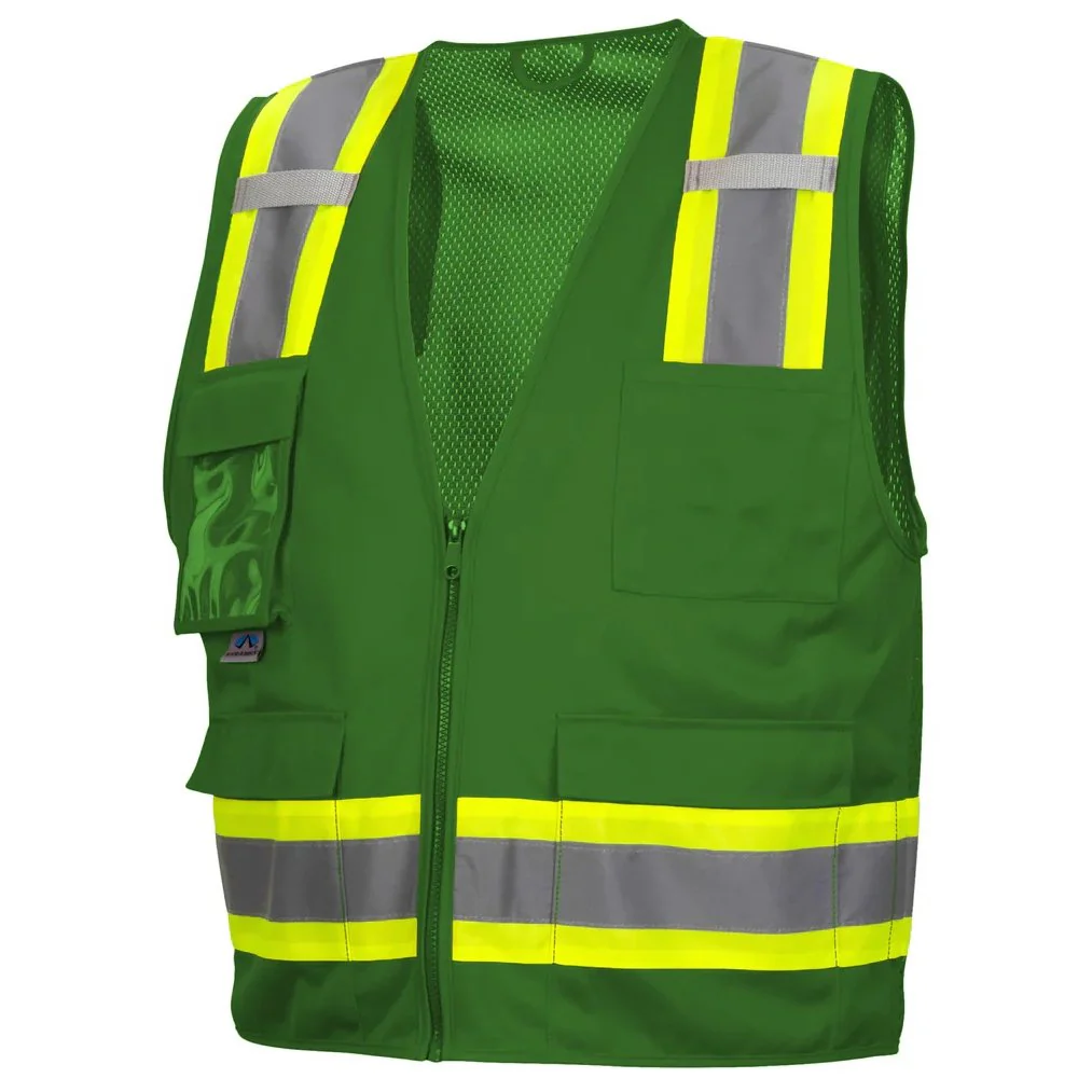 Custom Pyramex RVZ24CP Type R Class 2 Hi-Vis Mesh Back Safety Vest - Image 18