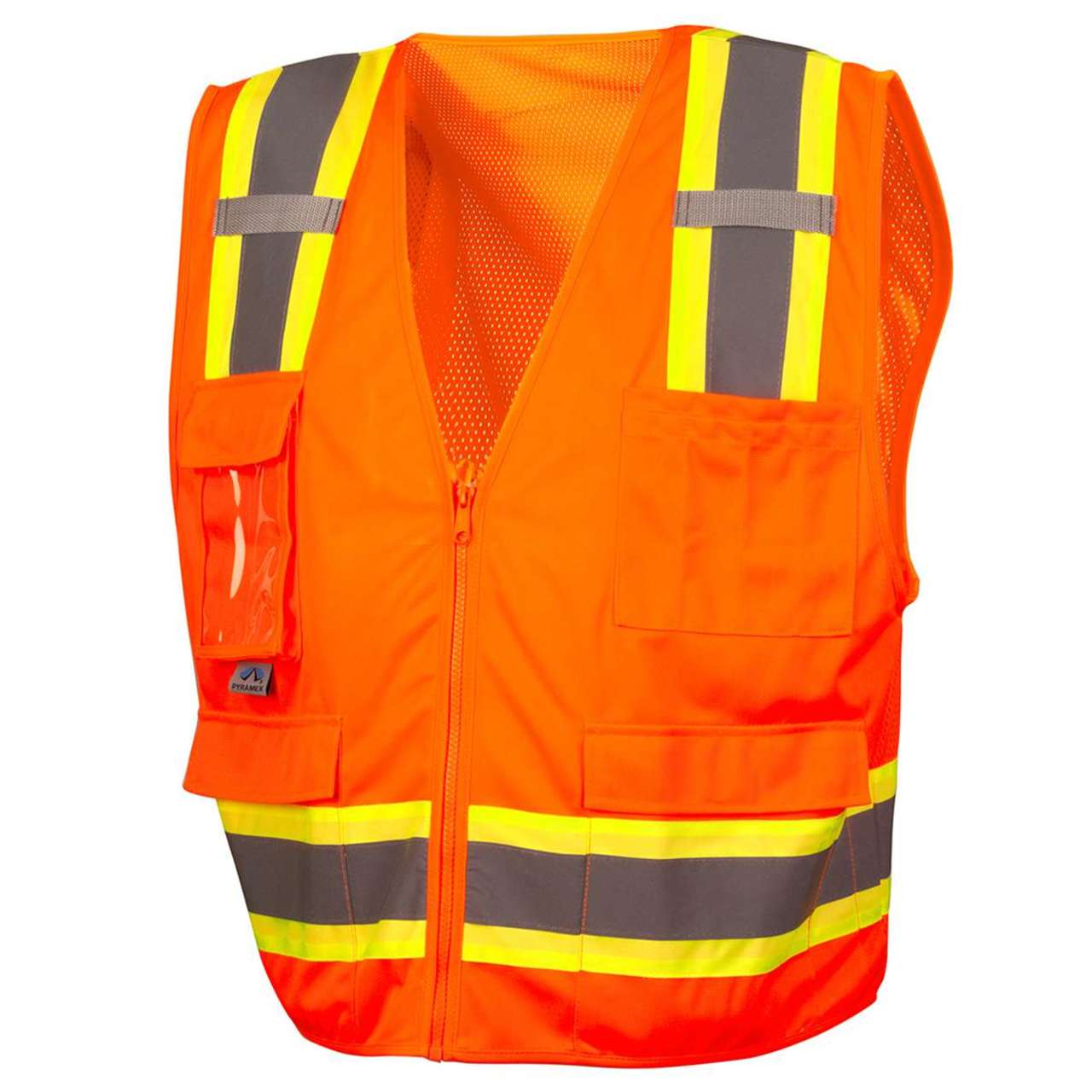 Custom Pyramex RVZ24CP Type R Class 2 Hi-Vis Mesh Back Safety Vest - Image 10