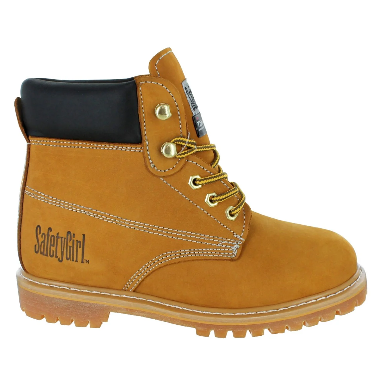 Safety Girl Women's Insulated Work Boots - Tan - Image 3