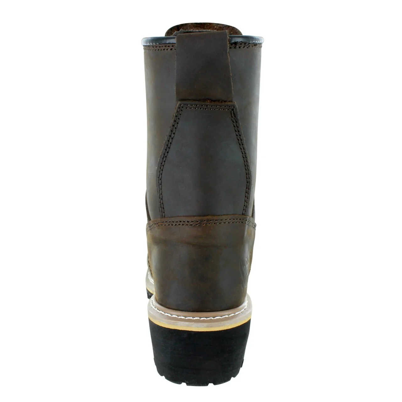 Safety Girl Women's 8" Logger Boots - Dark Brown - Image 4