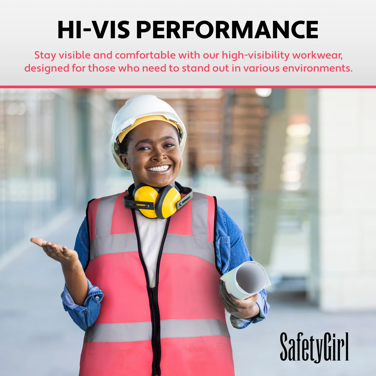 Custom Safety Girl Non-ANSI Hi-Vis Safety Vest - Image 6
