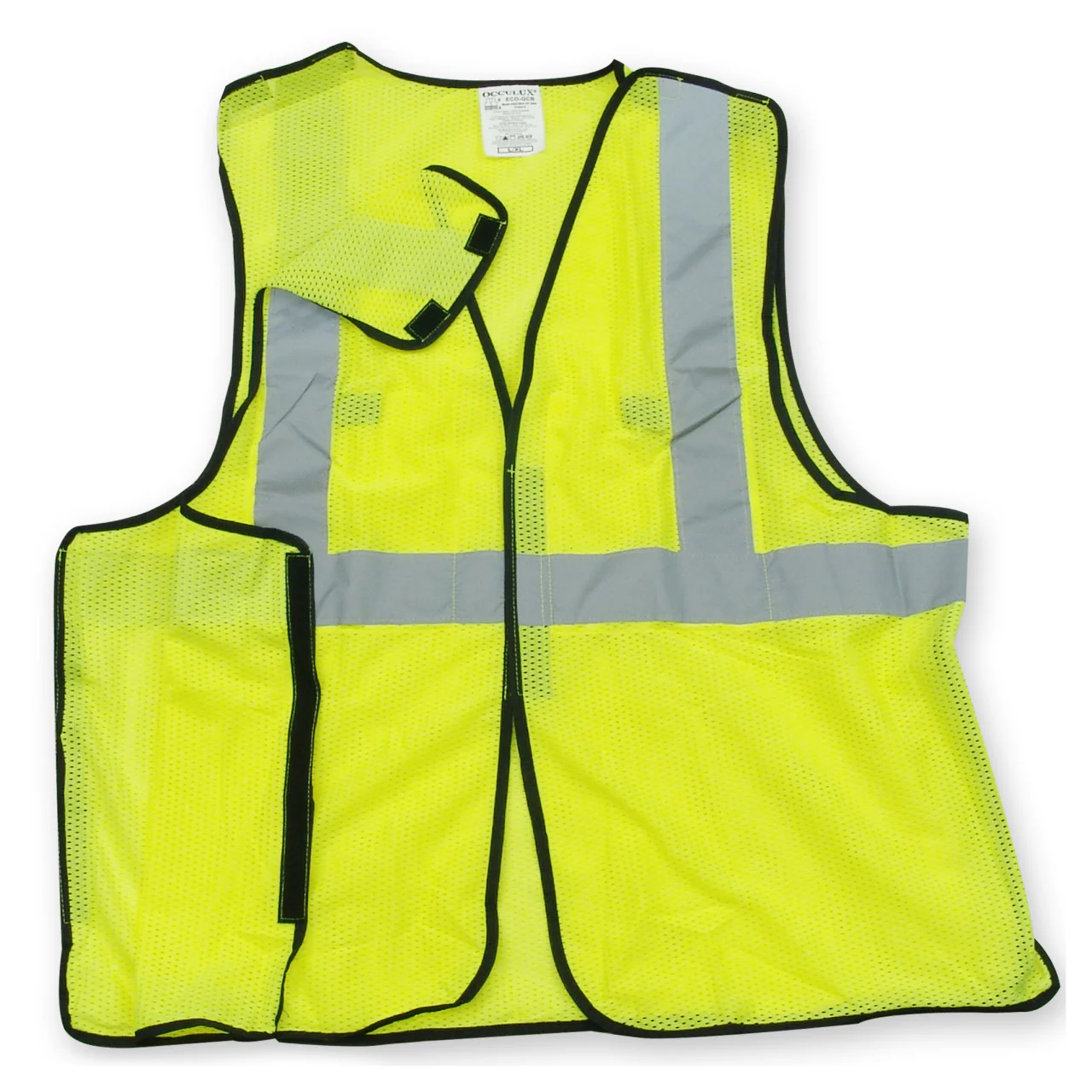 OccuNomix Type R Class 2 High-Vis Breakaway Mesh Safety Vest - ECO-GCB - Image 4