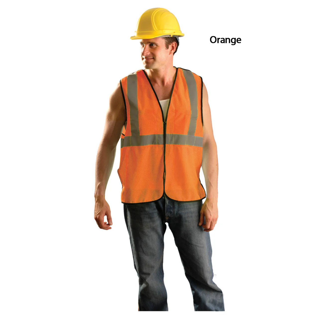 OccuNomix Type R Class 2 High-Vis Breakaway Mesh Safety Vest - ECO-GCB - Image 5