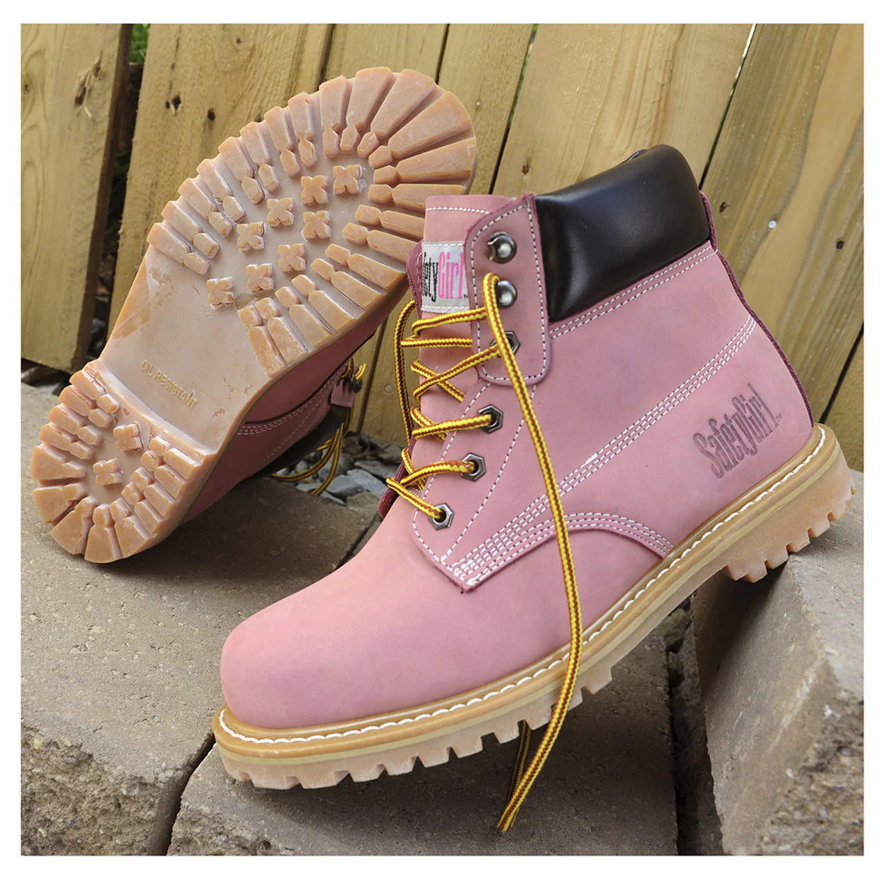 Safety Girl Women's Soft Toe Work Boots - Image 9