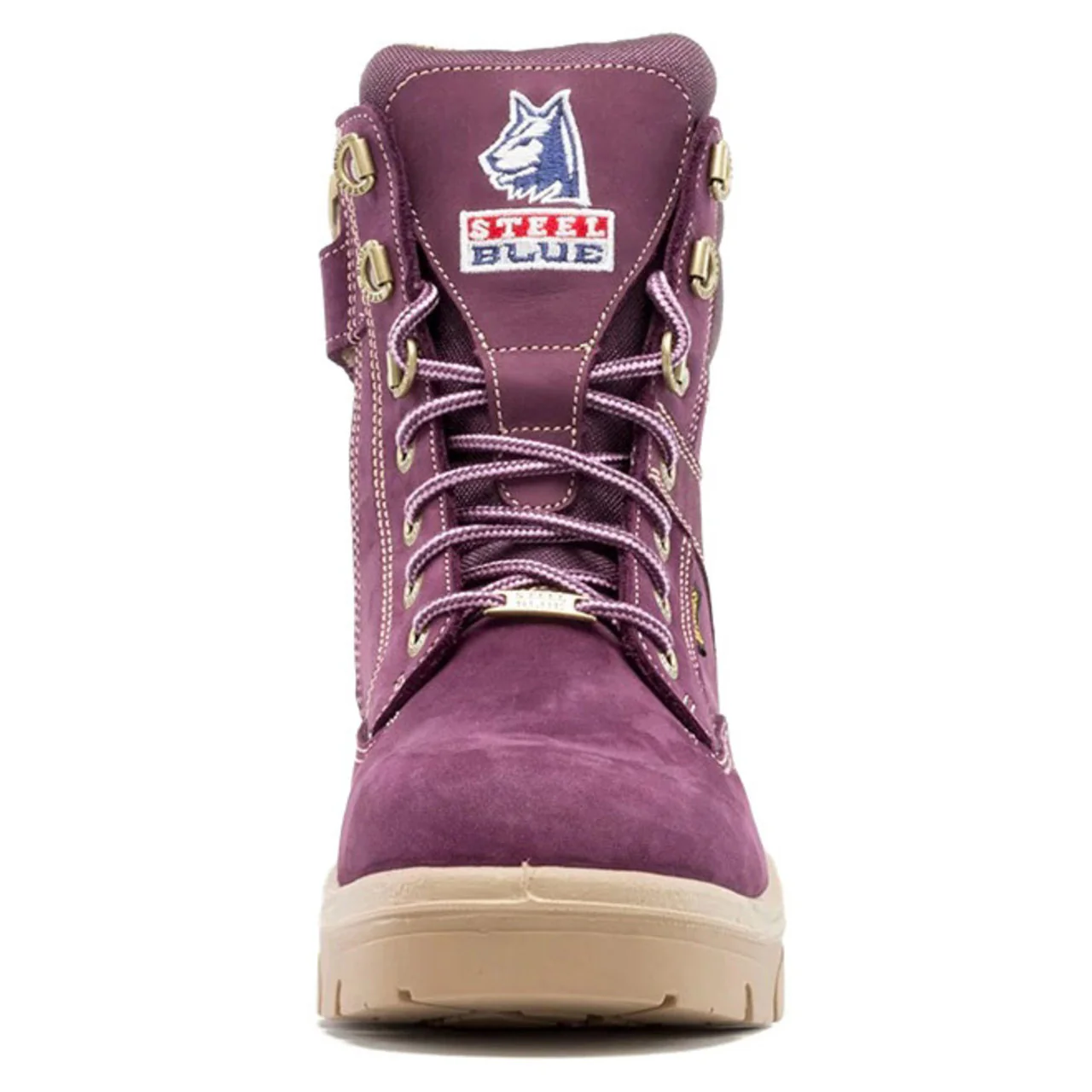 Steel Blue Ladies Southern Cross 6" Zip EH Steel Toe Boots, 892861, Purple - Image 3