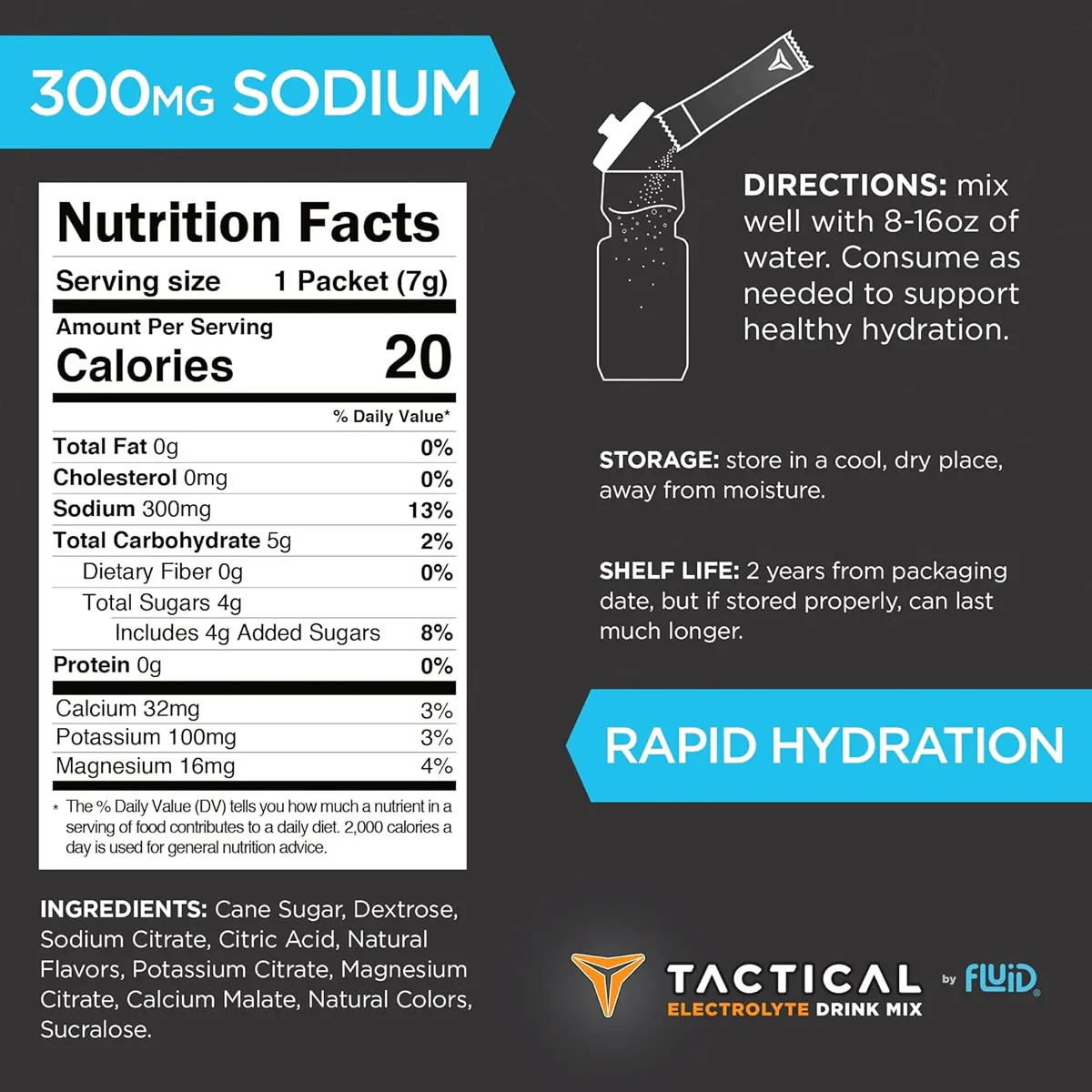 Tactical Hydration Electrolyte Drink Mix - Image 7