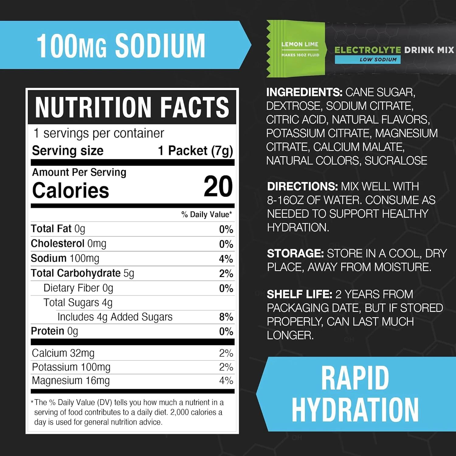 Tactical Hydration Electrolyte Drink Mix - Image 8