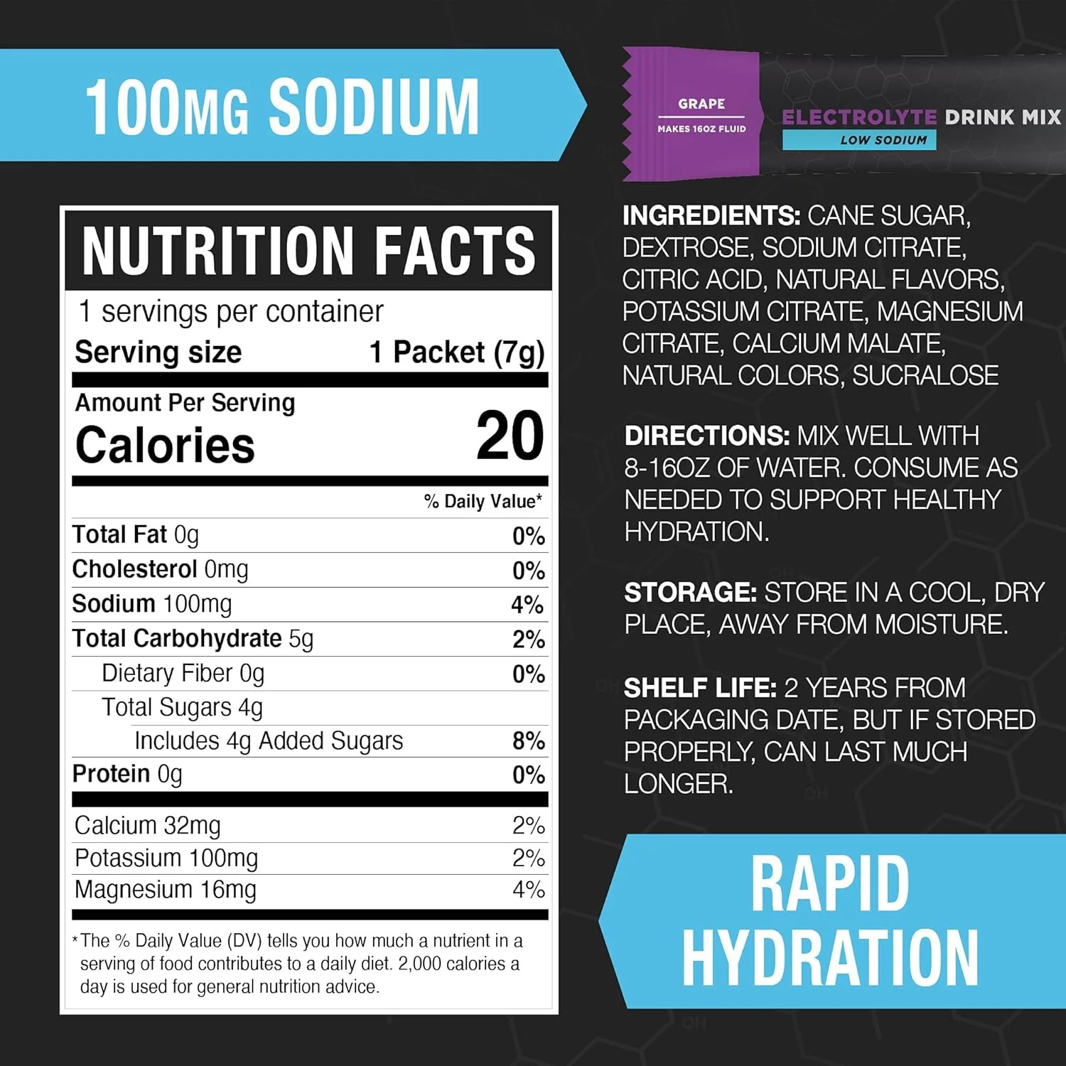 Tactical Hydration Electrolyte Drink Mix - Image 9