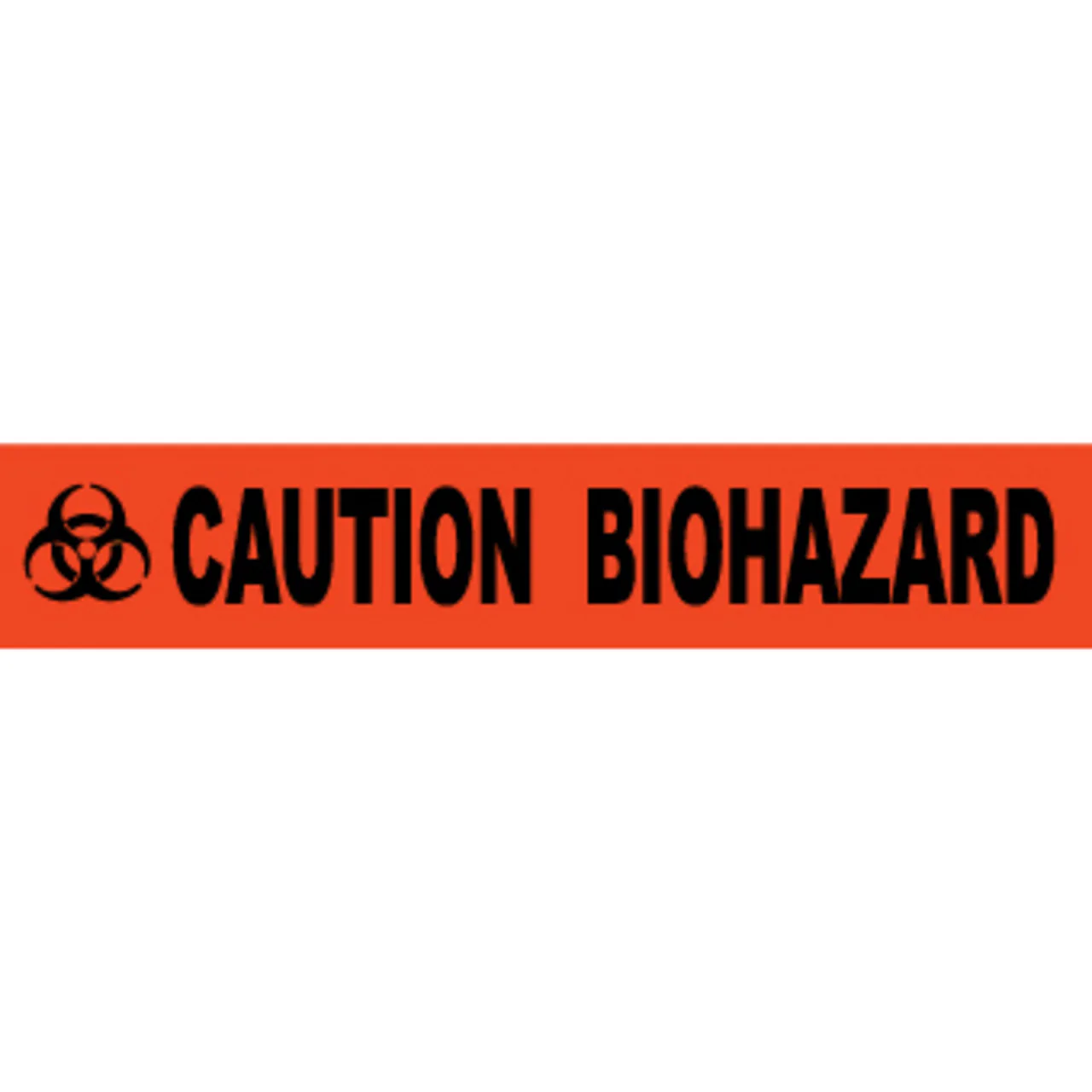 Caution Biohazard, 3", Barricade Tape