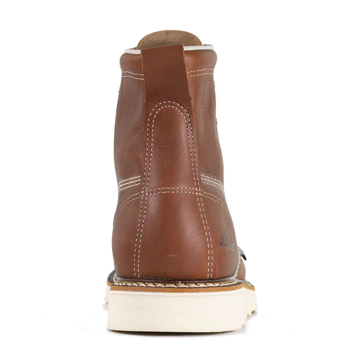 Thorogood Men's American Heritage 6" Moc Toe MAXWear Wedge™ Soft Toe Boots, 814-4200, Tobacco - Image 10
