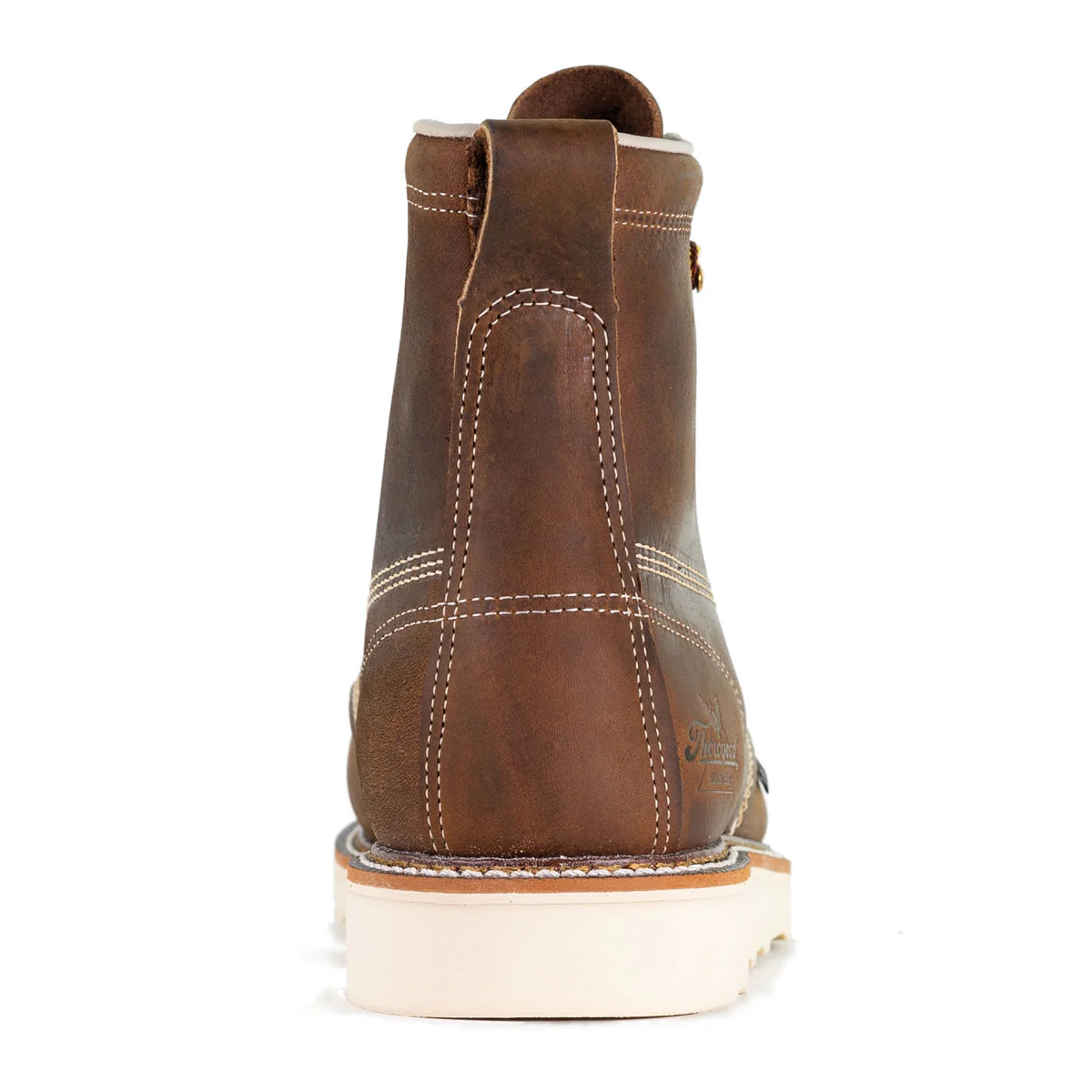 Thorogood Men's American Heritage 6" Trail Moc Toe MAXWear Wedge™ Soft Toe Boots, 814-4203, Crazy Horse - Image 7