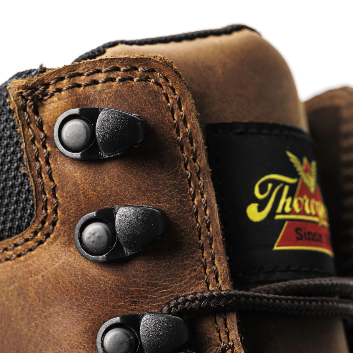 Thorogood Men's Jobsite Series 8" Waterproof Safety Toe Boots, 804-4243, Crazy Horse Brown - Image 11