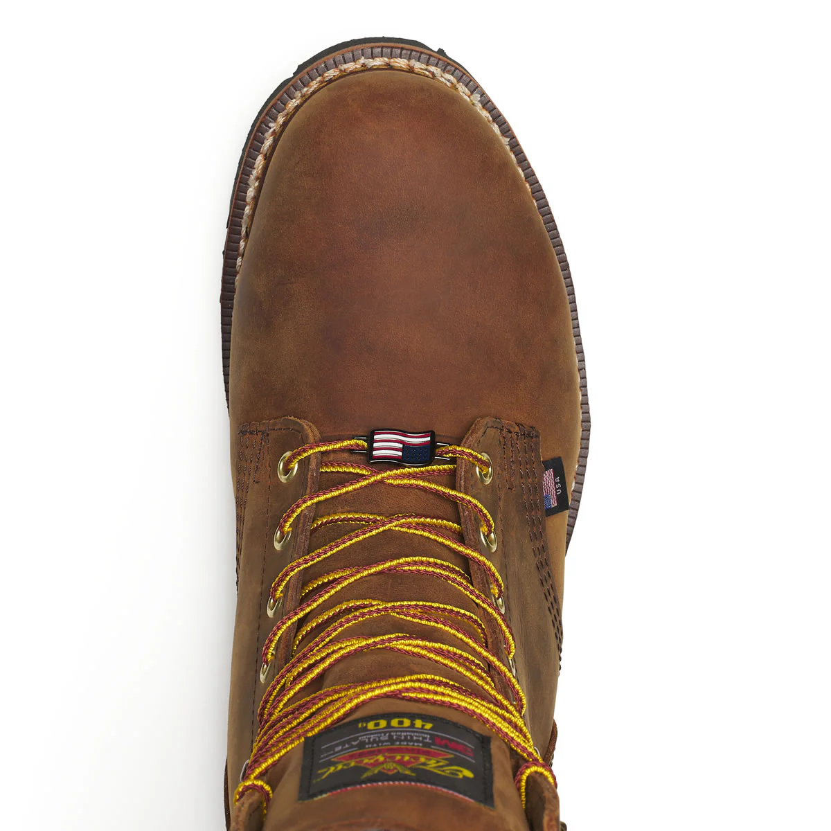 Thorogood Men's Logger Series 9" Insulated Waterproof Steel Toe Boots, 804-3554, Crazy Horse Brown - Image 5