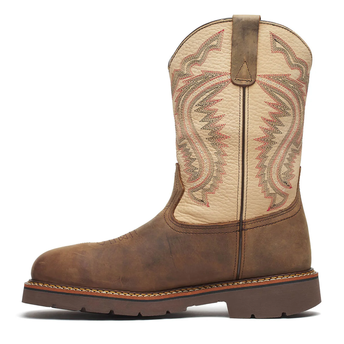Thorogood Men's Western Work 11" Waterproof Nano Toe Boots, 804-4307, Crazy Horse Brown - Image 5