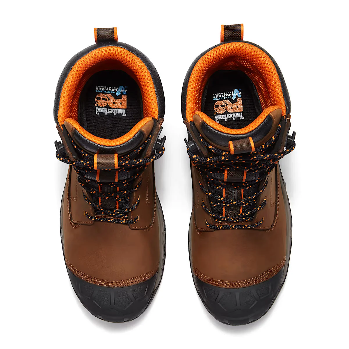 Timberland PRO 8" Boondock Ultralight Comp-Toe Waterproof Boots, TB0A648YEM8, Brown - Image 4