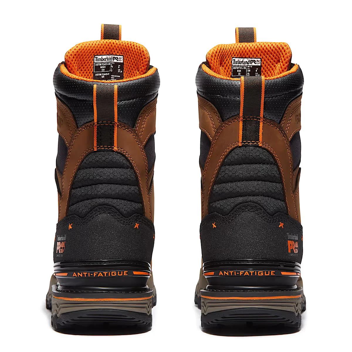 Timberland PRO 8" Boondock Ultralight Comp-Toe Waterproof Boots, TB0A648YEM8, Brown - Image 6