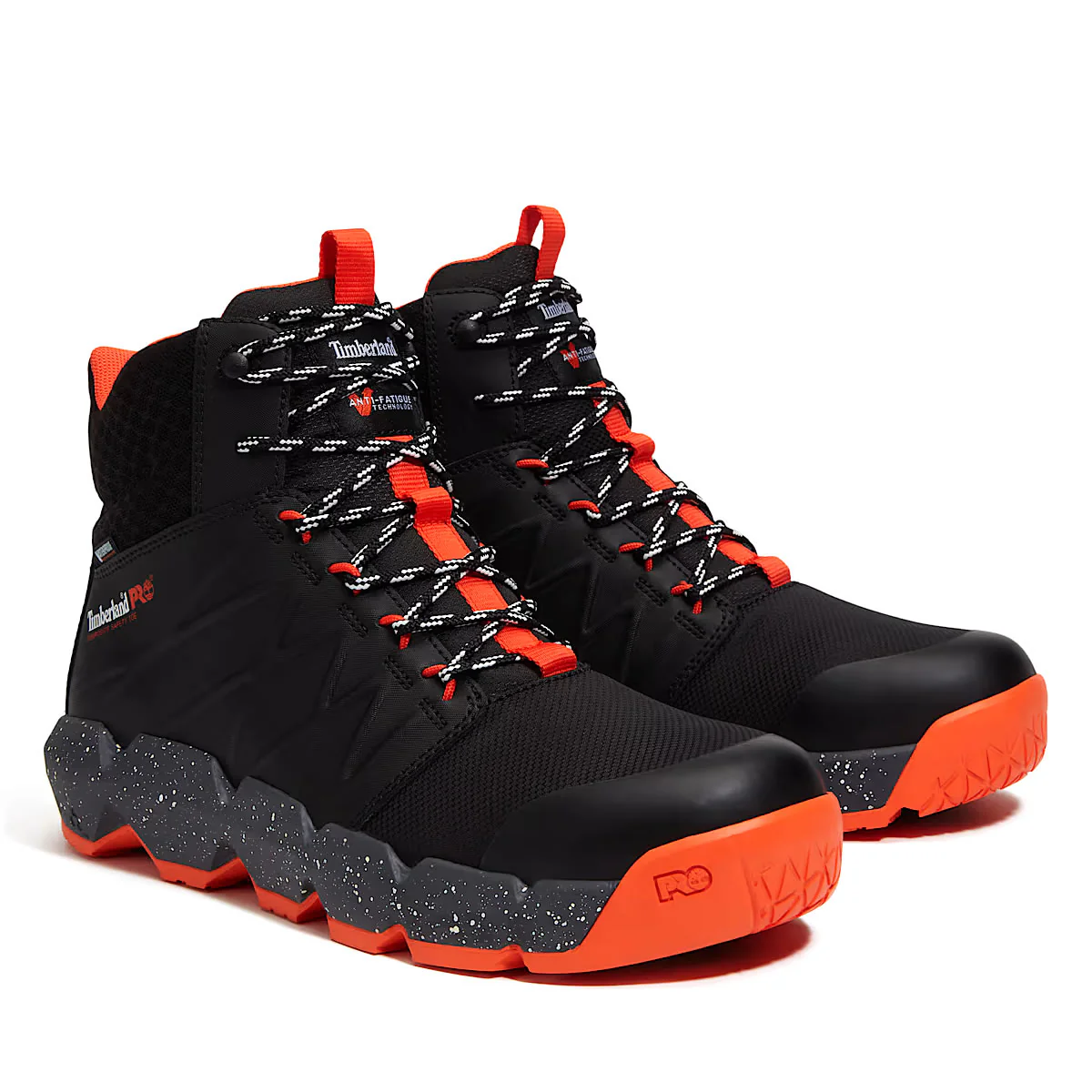 Timberland PRO Men's 6" Comp-Toe Waterproof Leather Boots, TB0A63YKEK5, Black - Image 2