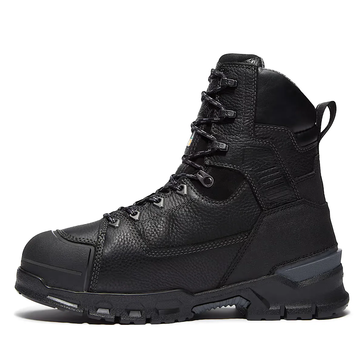 Timberland PRO 8" Endurance EV Comp-Toe Met-Guard Waterproof CSA Boots, Full, Black - Image 3