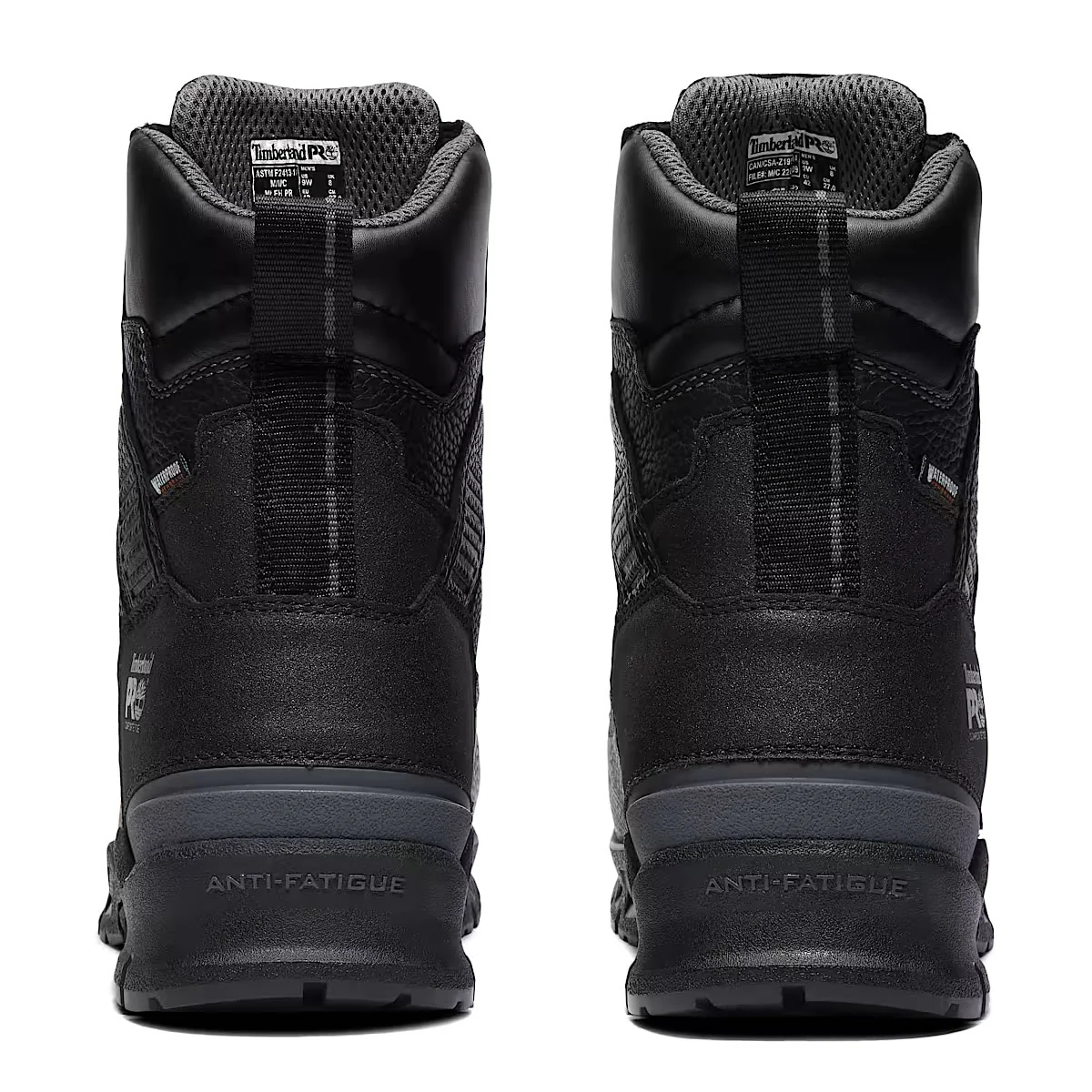 Timberland PRO 8" Endurance EV Comp-Toe Met-Guard Waterproof CSA Boots, Full, Black - Image 6