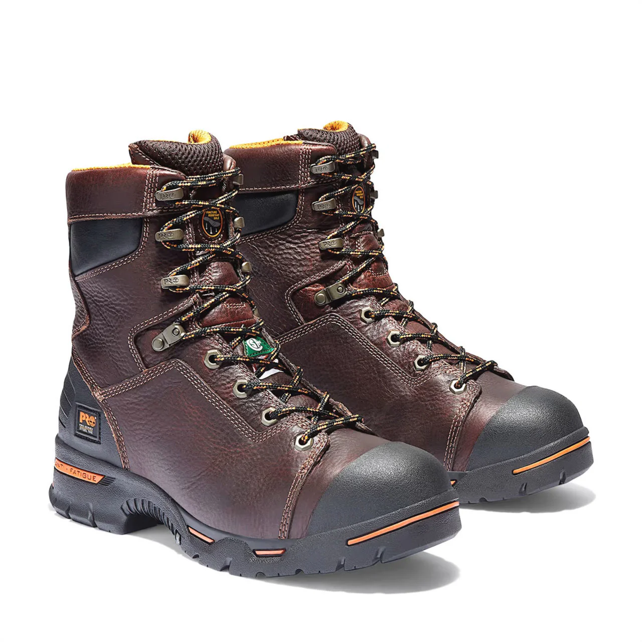 Timberland PRO Men's Endurance 8" PR Steel Toe Work Boots - TB1525612141 - Image 2