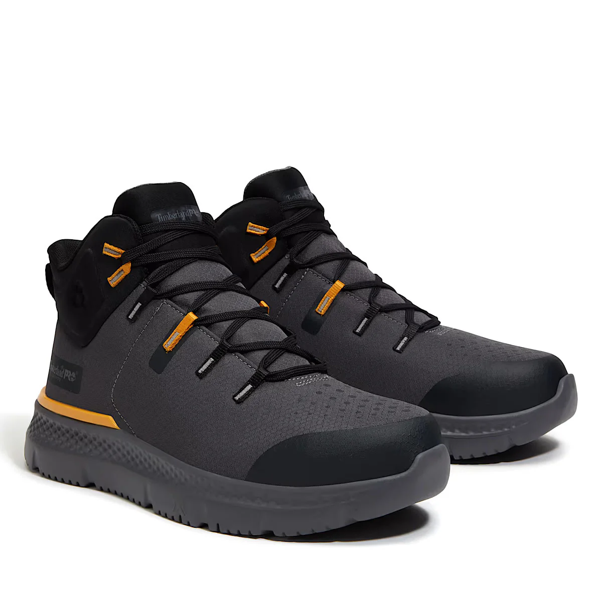 Timberland PRO Intercept Mid Steel-Toe Sneakers, TB0A67R7EOS, Gray - Image 2