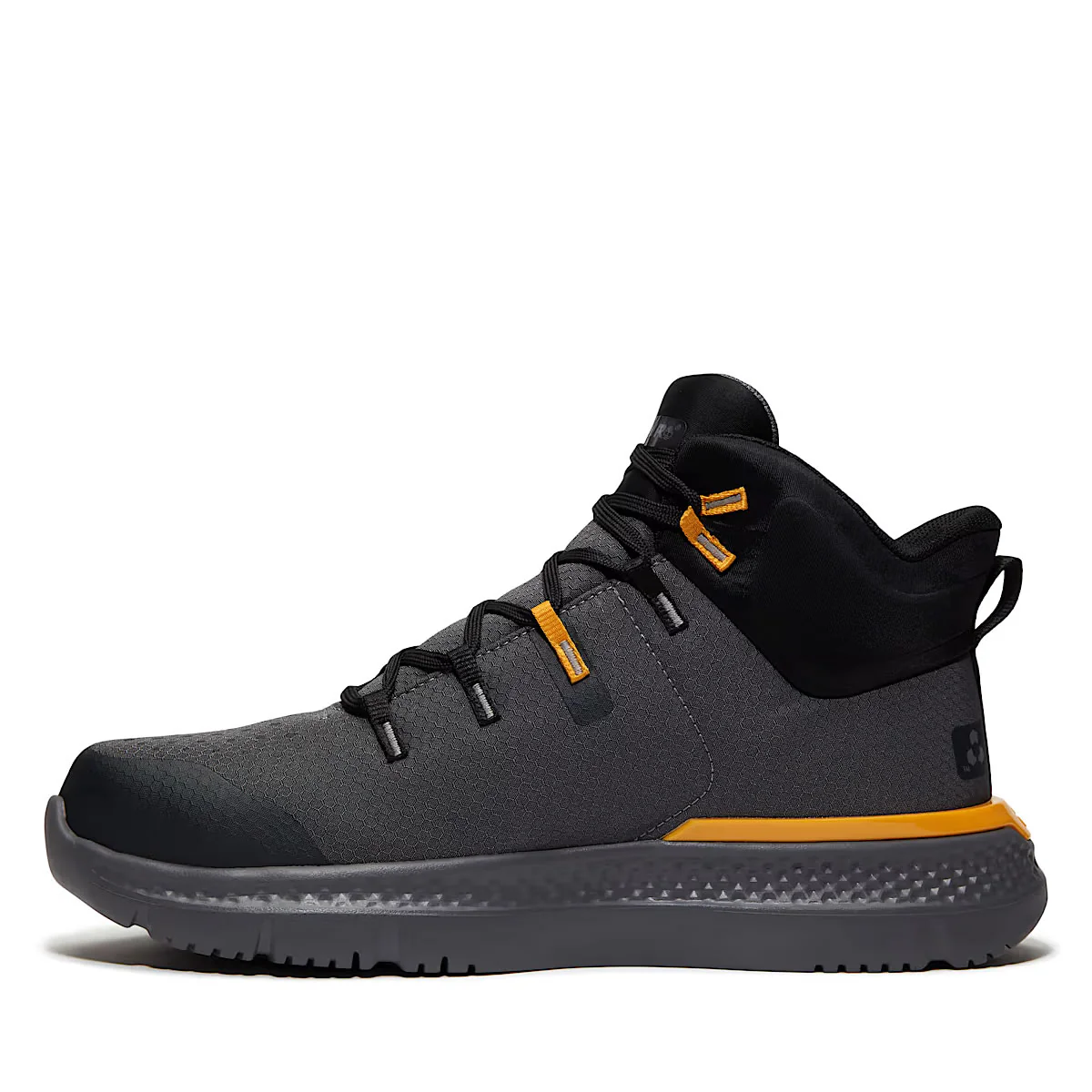 Timberland PRO Intercept Mid Steel-Toe Sneakers, TB0A67R7EOS, Gray - Image 3