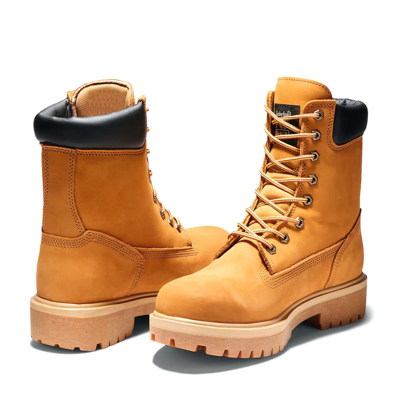 Timberland PRO Men's Direct Attach 8" Insulated Waterproof EH Soft Toe Work Boots, TB1260117131 - Image 4