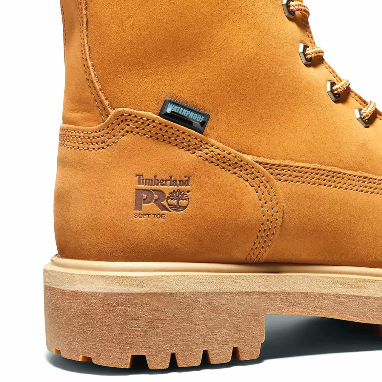 Timberland PRO Men's Direct Attach 8" Insulated Waterproof EH Soft Toe Work Boots, TB1260117131 - Image 5