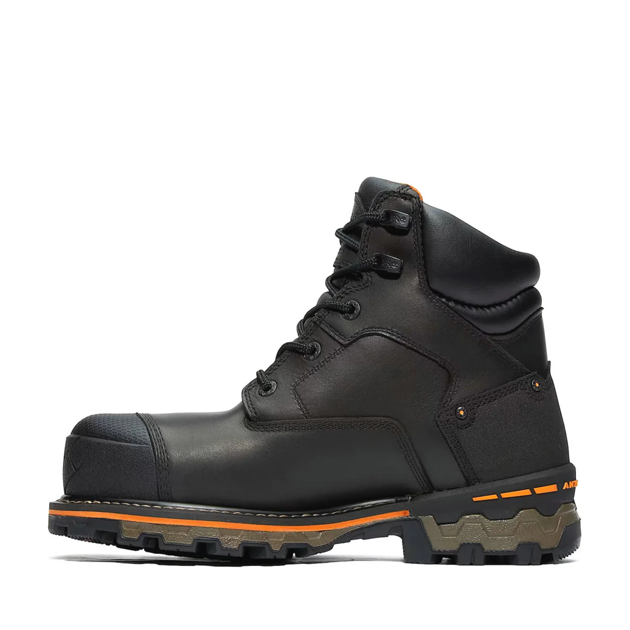 Timberland PRO Men's Boondock 6" Waterproof EH Composite Toe Work Boots, TB1A1FZP0011, Black - Image 5