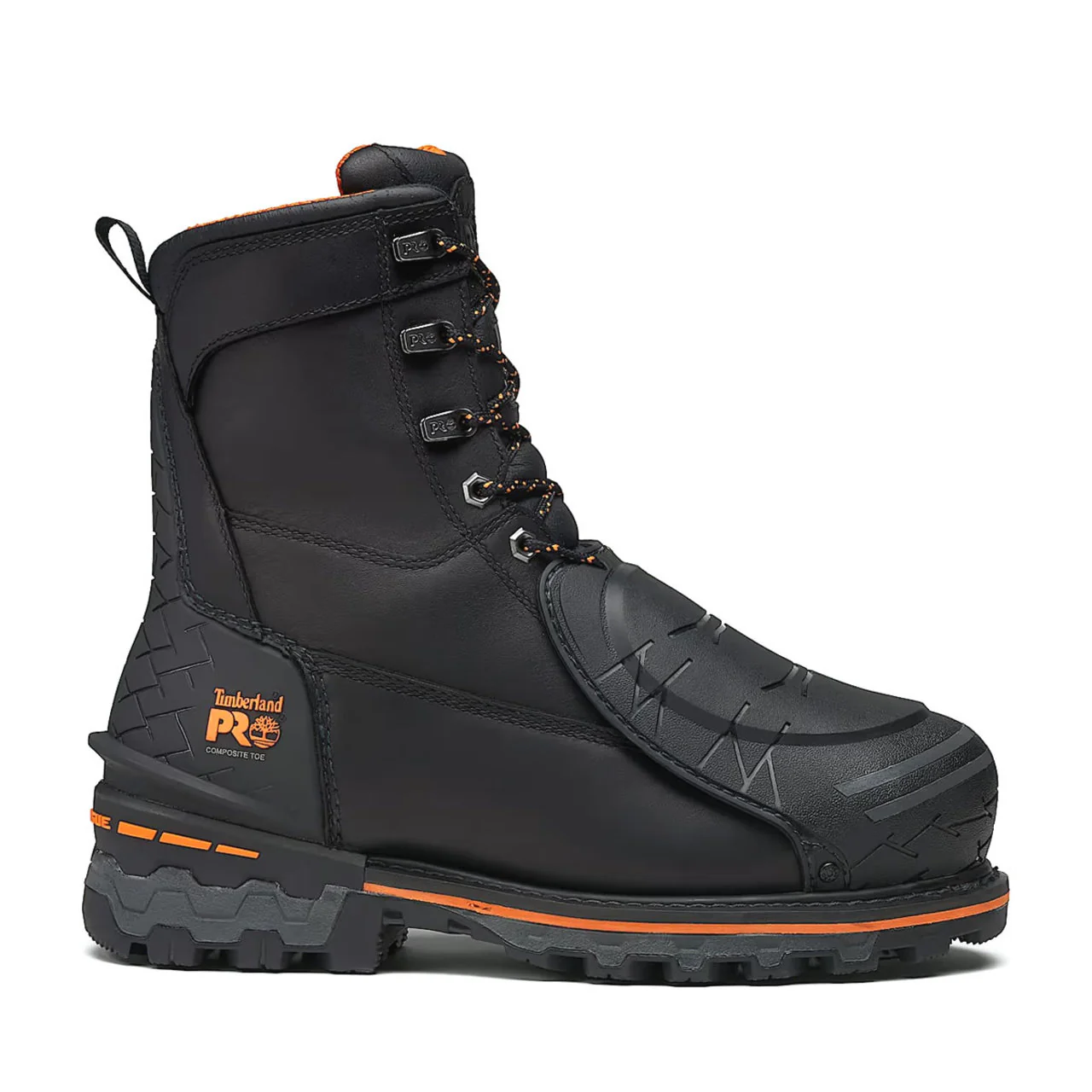 Timberland PRO Men’s 8" Boondock Insulated EH Met Guard Composite Toe Work Boots, TB0A66G7EDW1