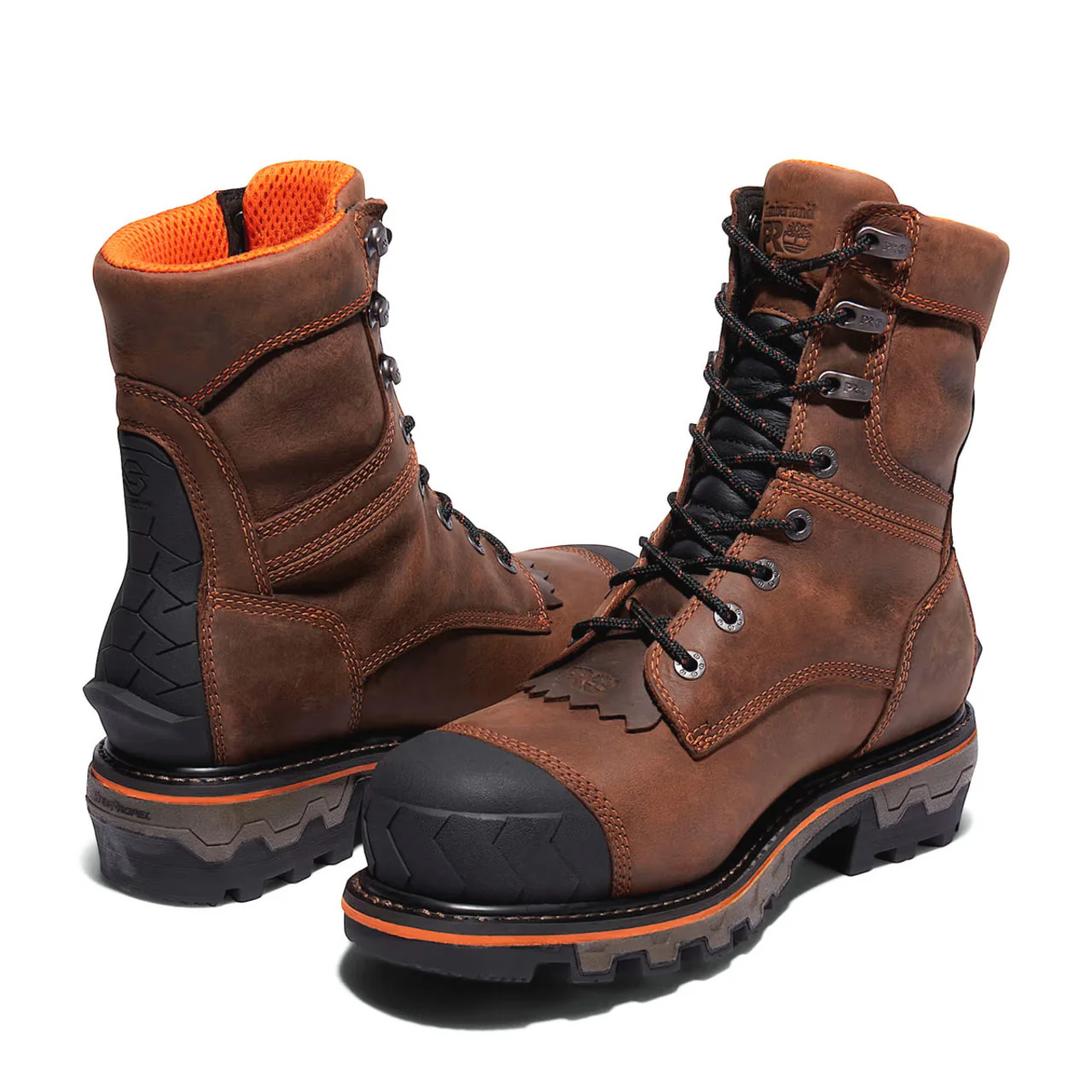 Timberland PRO Men's Boondock HD 8" Waterproof Insulated EH Composite Toe Logger Boots - TB1A28SB2141 - Image 4