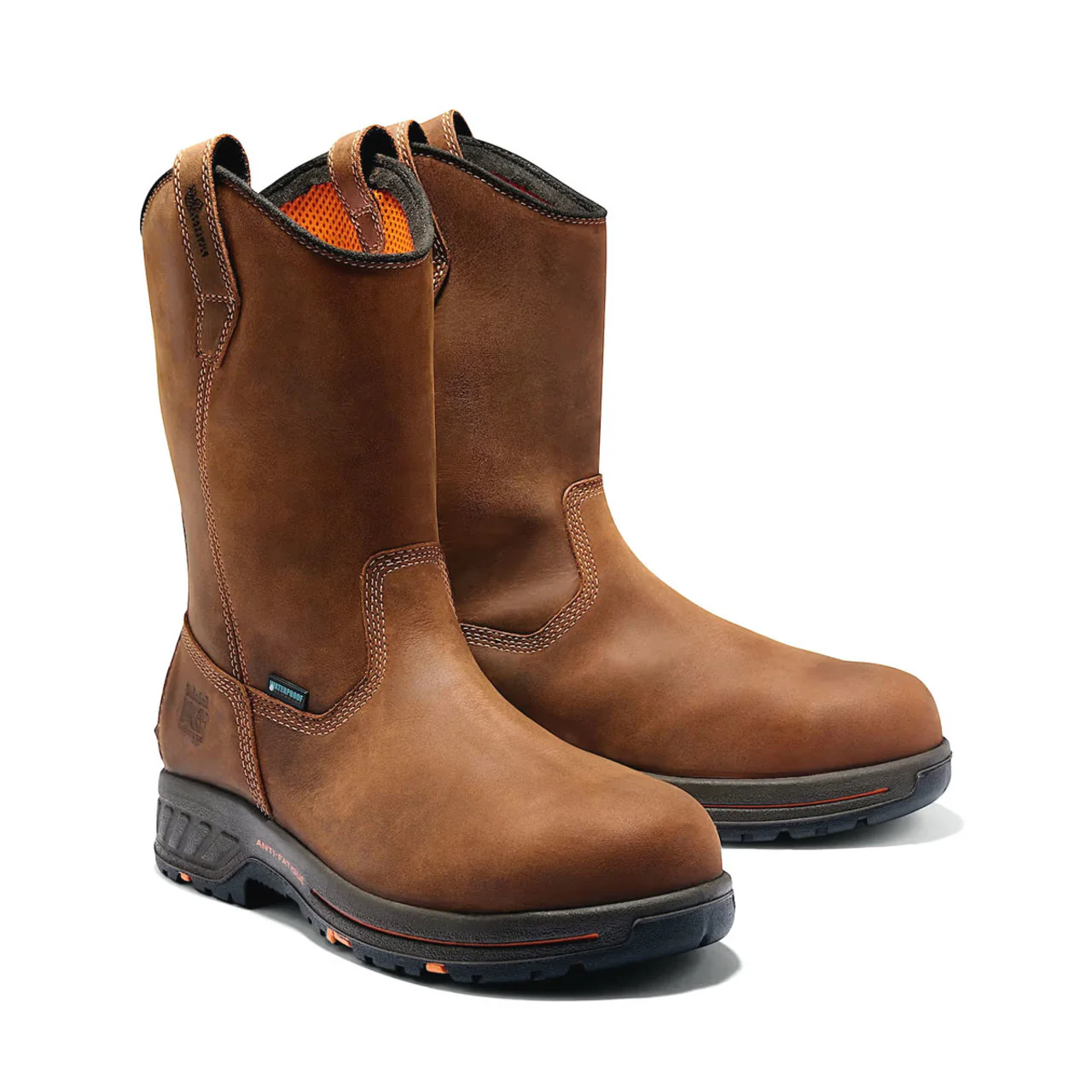 Timberland PRO Men's Helix HD Pull On Waterproof EH Composite Toe Work Boots, TB1A1XFX2141 - Image 2