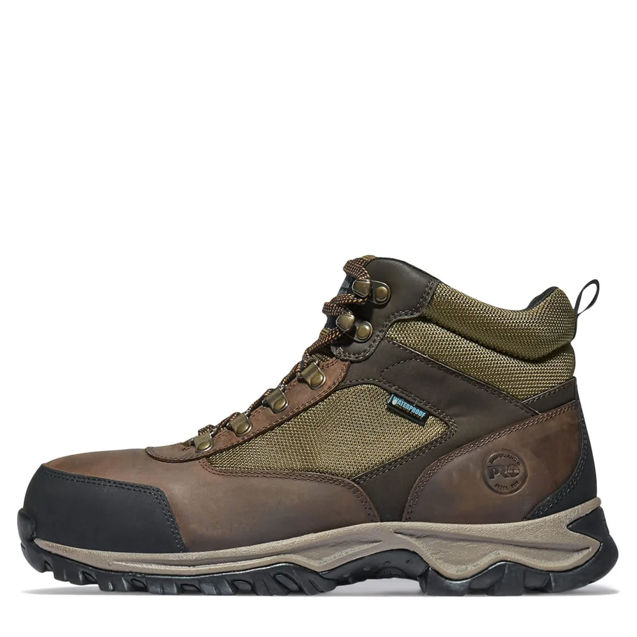 Timberland PRO Men's Keele Ridge Work Waterproof EH Steel Toe Work Boots, TB1A1Q8O2141 - Image 5