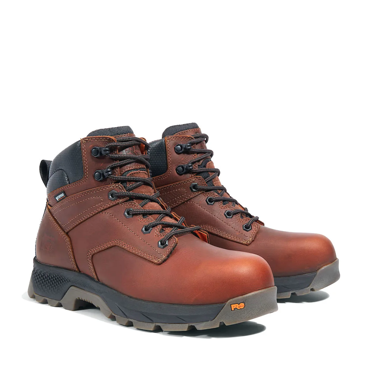 Timberland PRO Men's TiTAN EV 6" Waterproof EH Composite Toe Work Boots, TB1A42FY2141 - Image 2