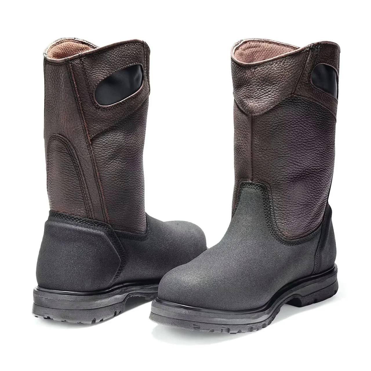 Timberland PRO Men's PowerWelt Pull On EH Steel Toe Boots, TB1535222101 - Image 4