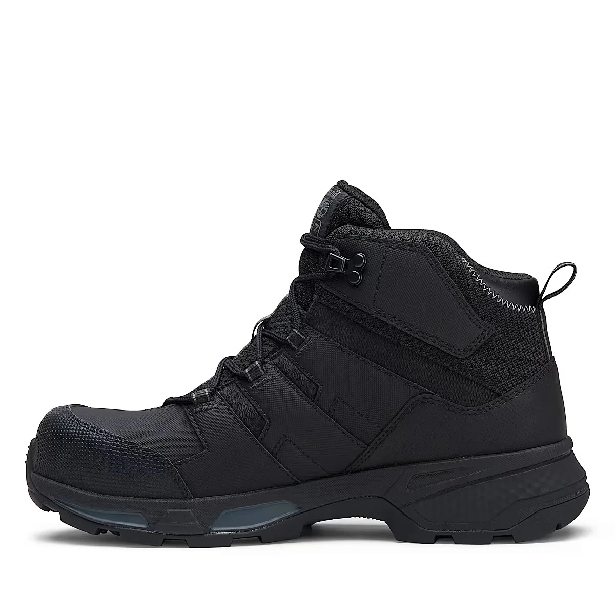 Timberland PRO Men's Switchback Comp-Toe Waterproof Gripmax Ice Boots, TB0A6763EDX, Black/Grey - Image 3