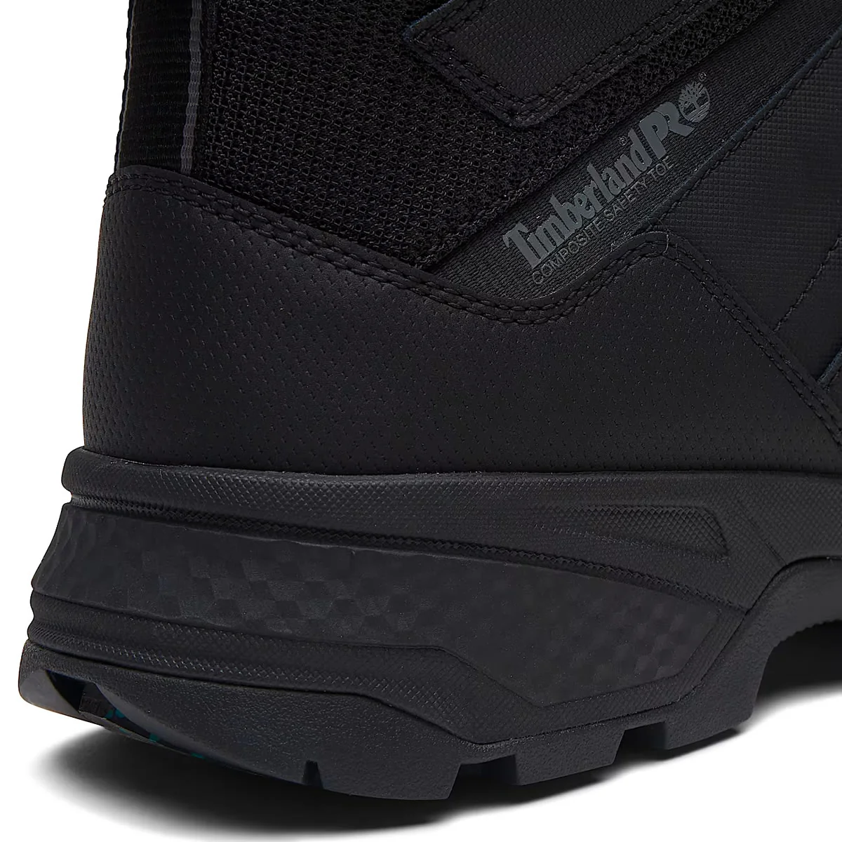 Timberland PRO Men's Switchback Comp-Toe Waterproof Gripmax Ice Boots, TB0A6763EDX, Black/Grey - Image 5