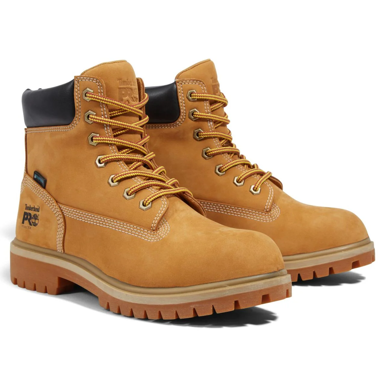 Timberland PRO Women's Direct Attach 6" Waterproof Insulated EH Steel Toe Work Boots, TB1A2QVU2311 - Image 2