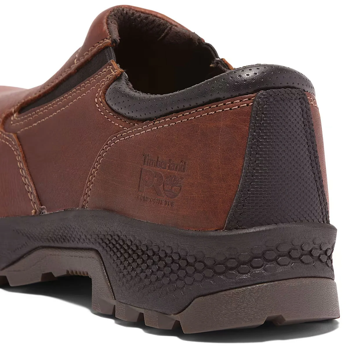 Timberland PRO TiTANĀ® EV Slip-On Comp-Toe Shoes, TB0A5YC3214, Brown - Image 5