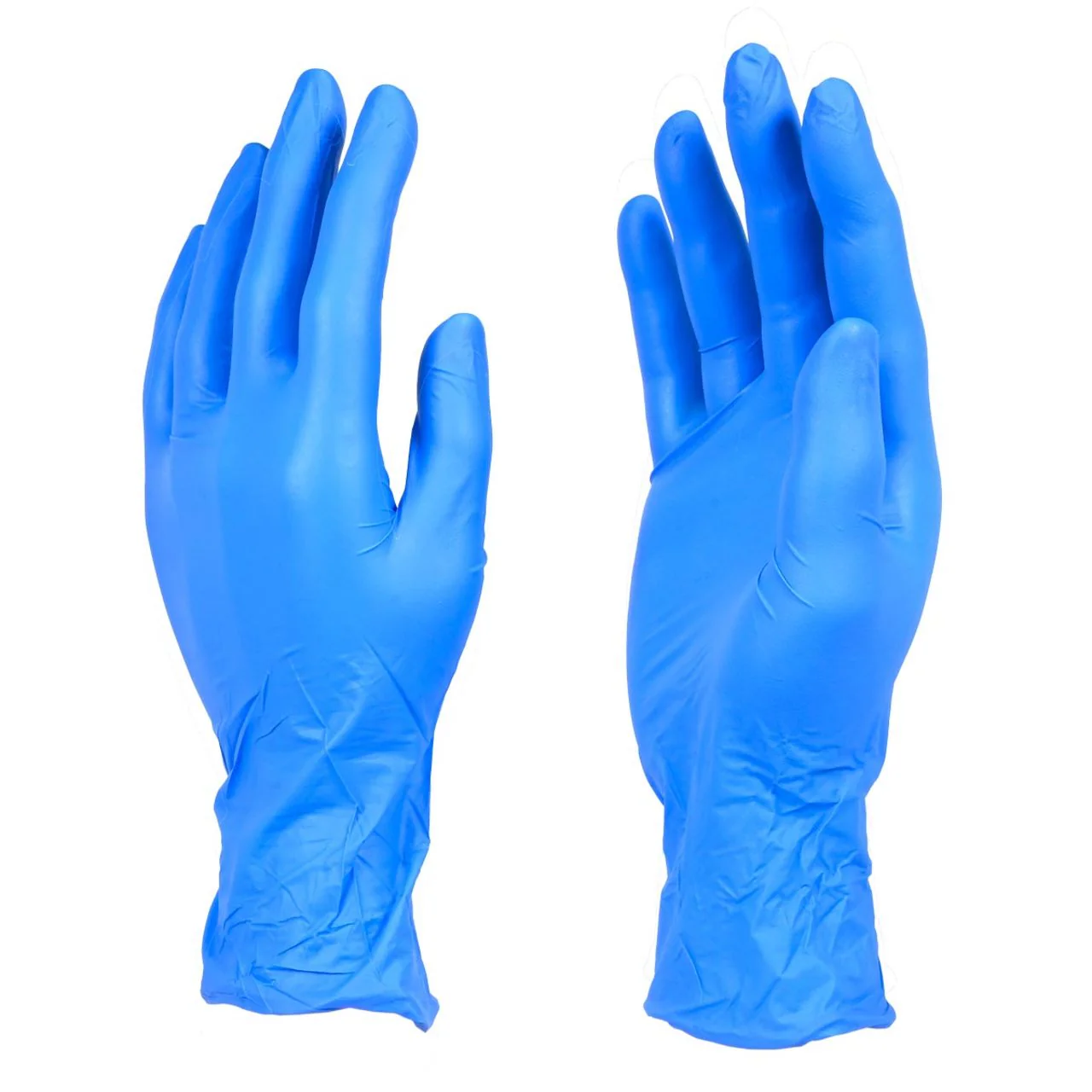 UMBO Niflex45 Nitrile Disposable Gloves, 4.5 mil, Blue, Box of 100 - Image 9