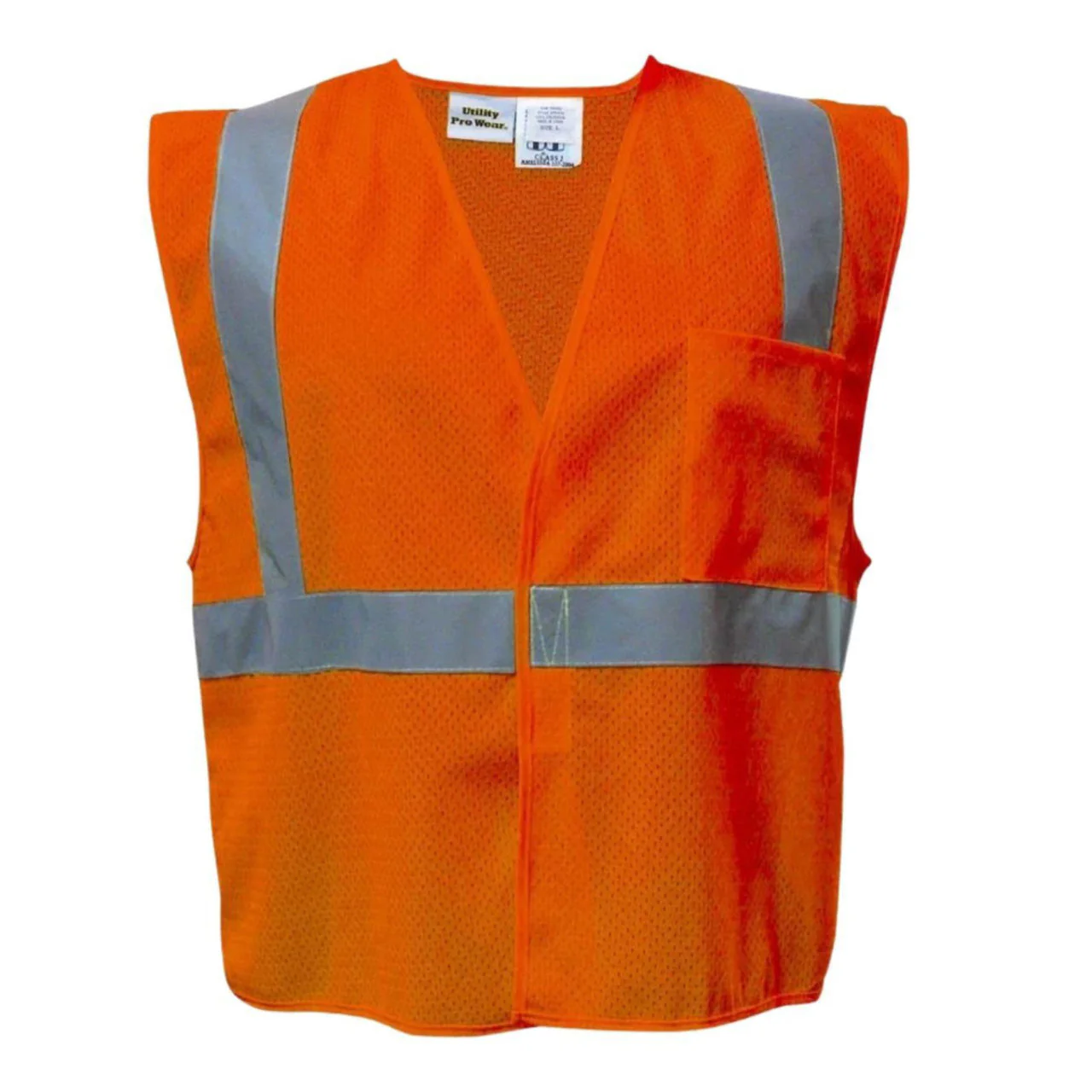 Utility Pro Type Class 2 High Visibility Mesh Safety Vest - UPA472 (Size Medium) - Image 2