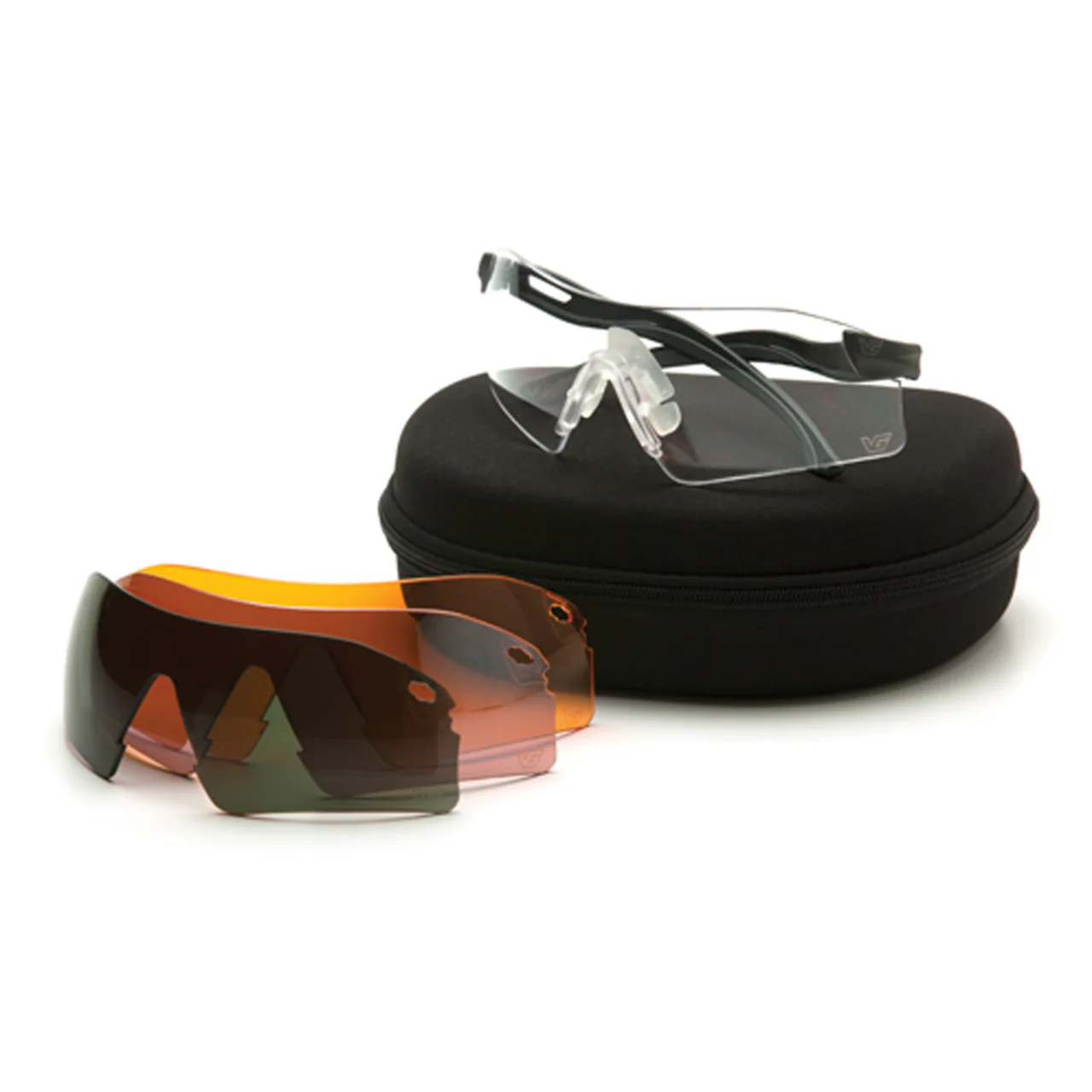 Venture Gear Drop Zone Safety Glasses, 4 Interchangeable Lenses - Image 4