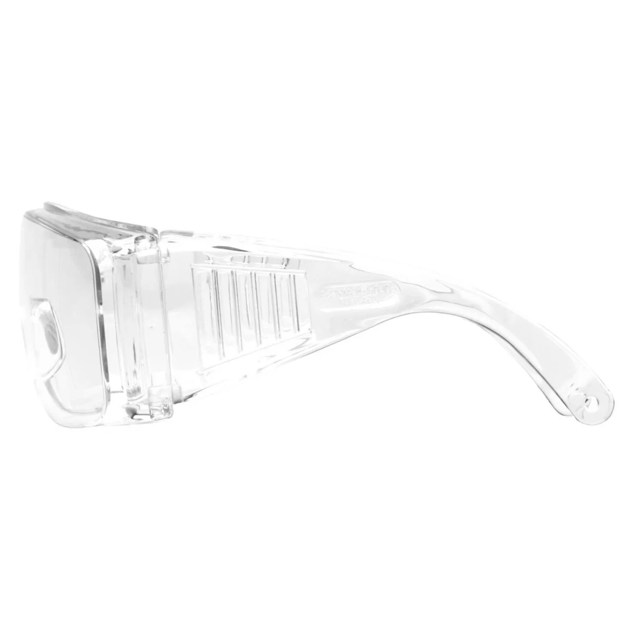 Pyramex Solo Visitor Safety Glasses, Clear Lens, Clear Frame - 12/Pack - Image 3