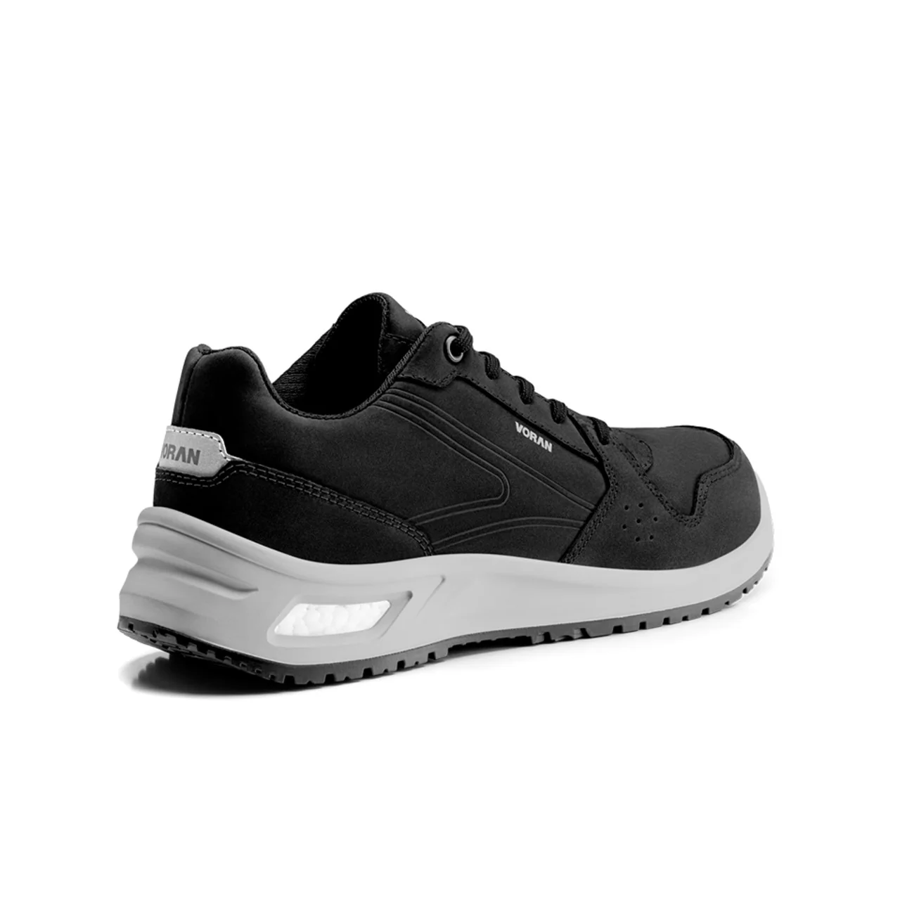 VORAN Men's Sportsafe Energy 610N Safety Toe Shoes - Black - Image 3