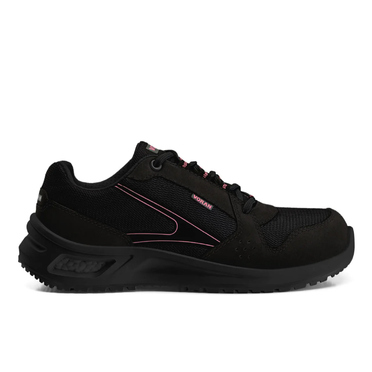 VORAN Women's Sportsafe Energy 441N Safety Toe Shoes - Black